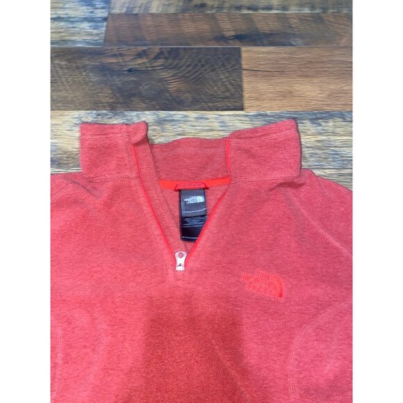 The North Face Glacier 1/4 Zip Pullover‎ Fleece Long Sleeve Top - Picture 2 of 3
